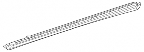 Right threshold Mercedes W213 E 17-23 without moldings