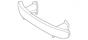 Mercedes W221 Front Bumper Reinforcement