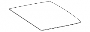 Black trunk mat for Mercedes X247 GLB 20-26