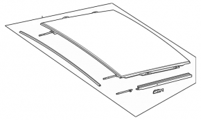 Rear panoramic view for Mercedes H247 GLA 20-26
