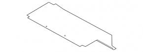Battery panel rear Ford Fusion mk5 13-20 plug-in