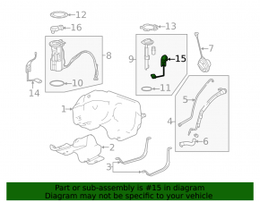 GMC Terrain 10-17 Fuel Level Sensor