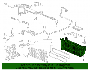 Honda Accord 18-22 2.0 Hybrid 218kV 252V Battery Assembly