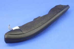 Rear Seat Side Trim Left Chrysler 200 15-17 Leather Black, Rusty Fasteners