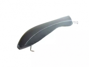 Rear Seat Side Trim Left Chrysler 200 15-17 Leather Black, Rusty Fasteners