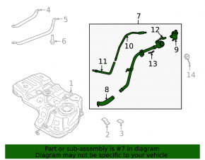 Kia Sorento 21-25 HEV Fuel Filler Neck