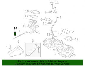 Filler neck Volvo XC90 16-22