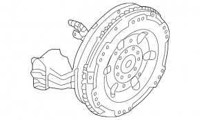 Starter-generator Volvo XC90 16-25 T8 101k