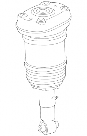 Rear right air shock absorber BMW iX 21-25