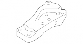 Engine mount bracket left Audi Q3 8U 15-18