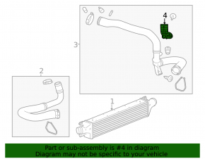 13-19 Buick Encore Boost Sensor