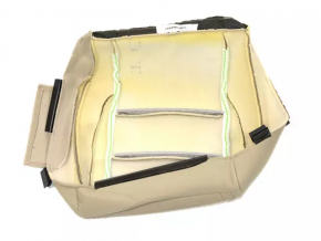Passenger seat Dodge Durango 14-17 without airbag, cloth beige