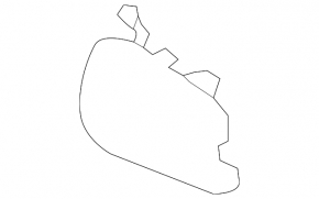 Nissan Rogue 17-20 Front Bumper Tow Hook Cap