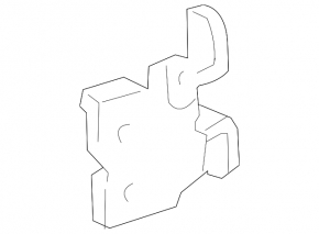 Lower front right door hinge for a 98-07 Lexus LX