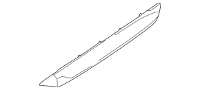 Nissan Pathfinder 13-20 lower rear right door trim structure