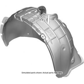 Front left fender liner Chevrolet Impala 14-20