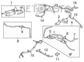 Front Lambda Probe 1 for Lexus RX400h 06-09