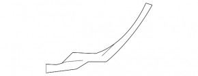 Windscreen wiper seal right Subaru Forester 14-18 SJ