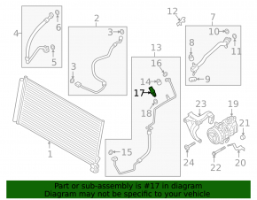 Porsche Macan 15-26 Air Conditioning Radiator Pressure Sensor