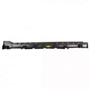 Left threshold Lincoln MKZ 13-20 graphite with seals, broken fastener, dented, missing fragment