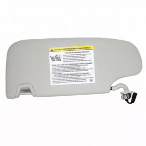 Right visor Lincoln MKZ 13-14 gray, without hook