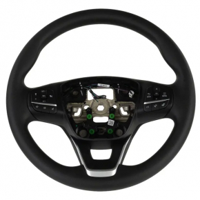 Steering wheel bare Ford Escape MK4 20 - black rubber with steering wheel cover, without buttons
