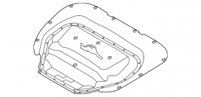Ford Mustang Mach-E 21-23 Hood Insulation
