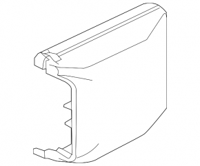 Fuse box cover under the dashboard Volvo XC60 18-23