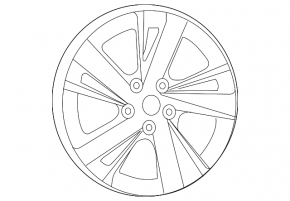 Wheel disk R17 x 7.5J et55 5*114.3 Nissan Altima 13-18
