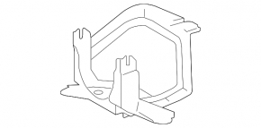 ABS Bracket Lexus RX400h 06-09 Upper