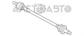Drive axle rear left Kia Sorento 16-18