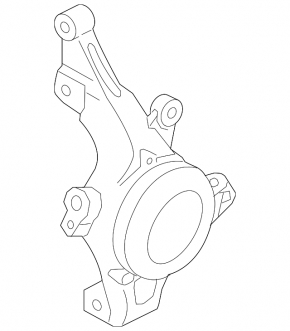 Front left axle Kia Optima 11-13 hybrid