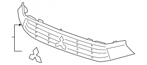 Radiator grille Mitsubishi Outlander Sport ASX 16-17 rest