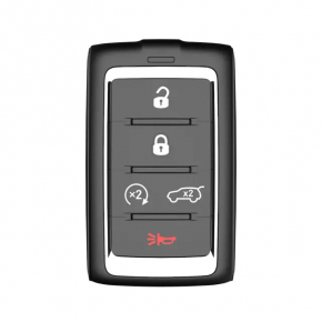 Jeep Grand Cherokee WL 21-23 5-button key, peeling coating
