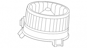 Heater Fan Motor Acura ILX 13-13