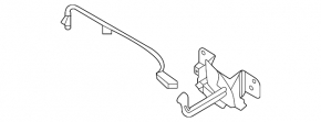 Kia Sportage 23-25 hood lock