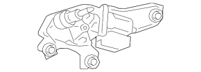 Rear wiper linkage with motor for Toyota Prius V 12-17