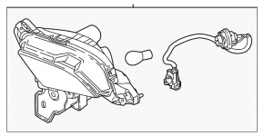 Right turn signal Mazda CX-3 16-21