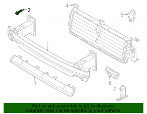 Front subframe mounting bolt Volkswagen ID.4 21-23 95mm