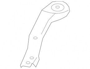 Rear subframe burdock right Subaru Forester 14-18 SJ rusty