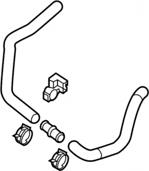 Inverter Cooling Hose Nissan Pathfinder 13-20 Hybrid