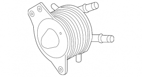 Gearbox Oil Cooler Infiniti Q50 16-20 3.0T RWD