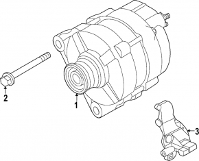 Generator Nissan Rogue 22-23 1.5T type 2