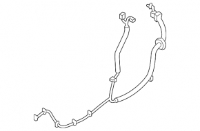 Rear right door wiring Nissan Pathfinder 13-20