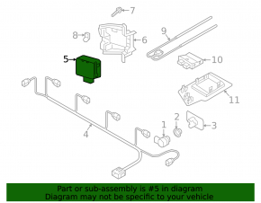 Blind Spot Sensor (BSM) left Audi Q3 83A 19-25