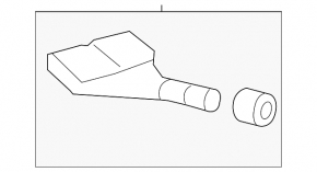 Wheel Pressure Sensor Acura MDX 14-20 315mhz
