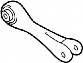 Rear left transverse control arm Infiniti QX30 17-19