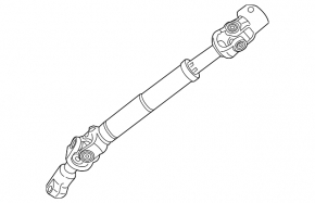 Steering cardan shaft Kia Soul 14-19