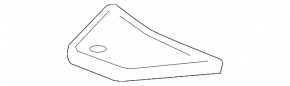 Trunk lid left Toyota Prius 20 04-09 ser