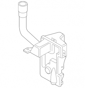 VW Tiguan 09-18 Windscreen Washer Reservoir